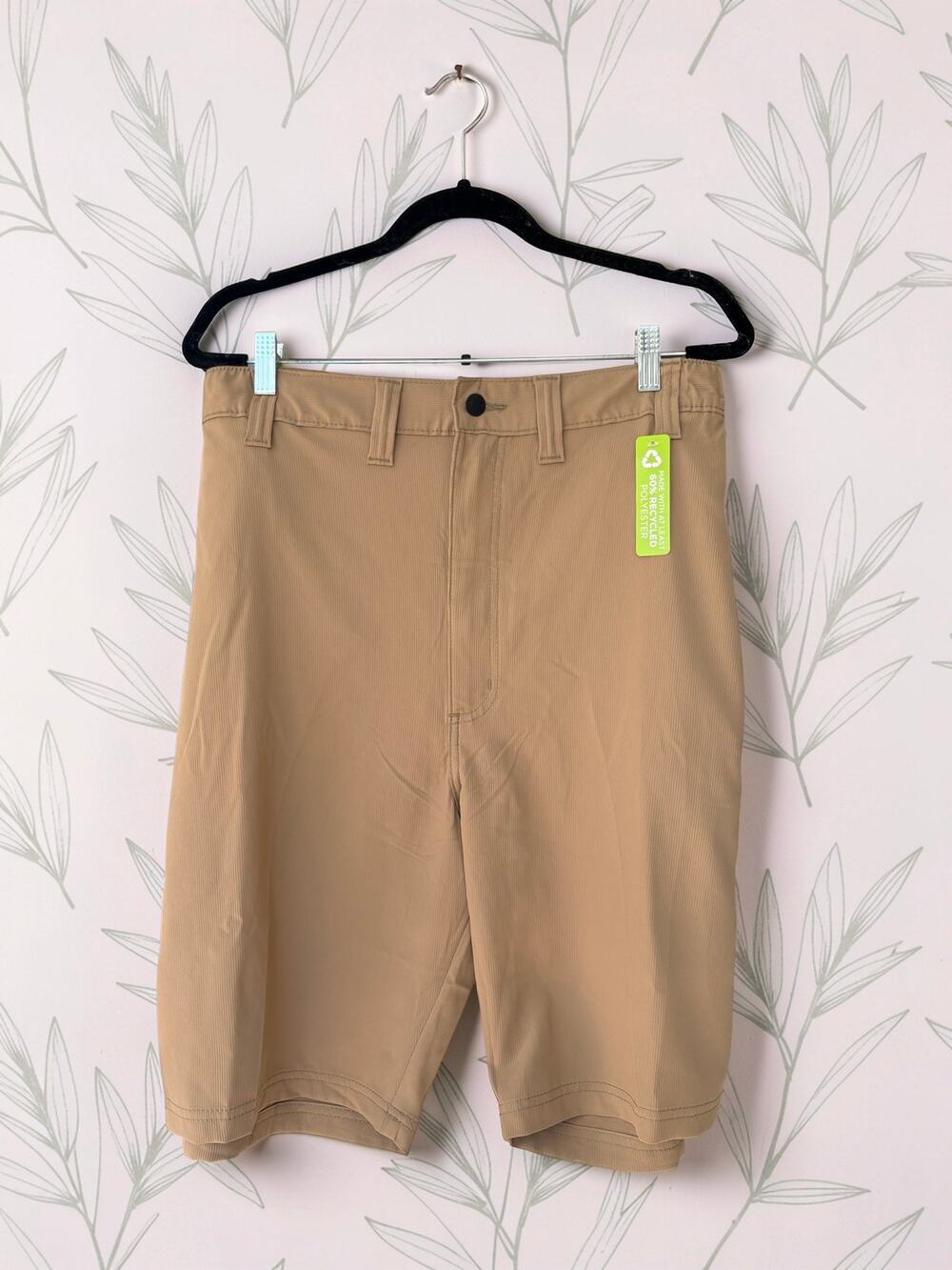 Wrangler Outdoor Men's Cargo Shorts Size 46 Tan Stretch Field Utility NWT